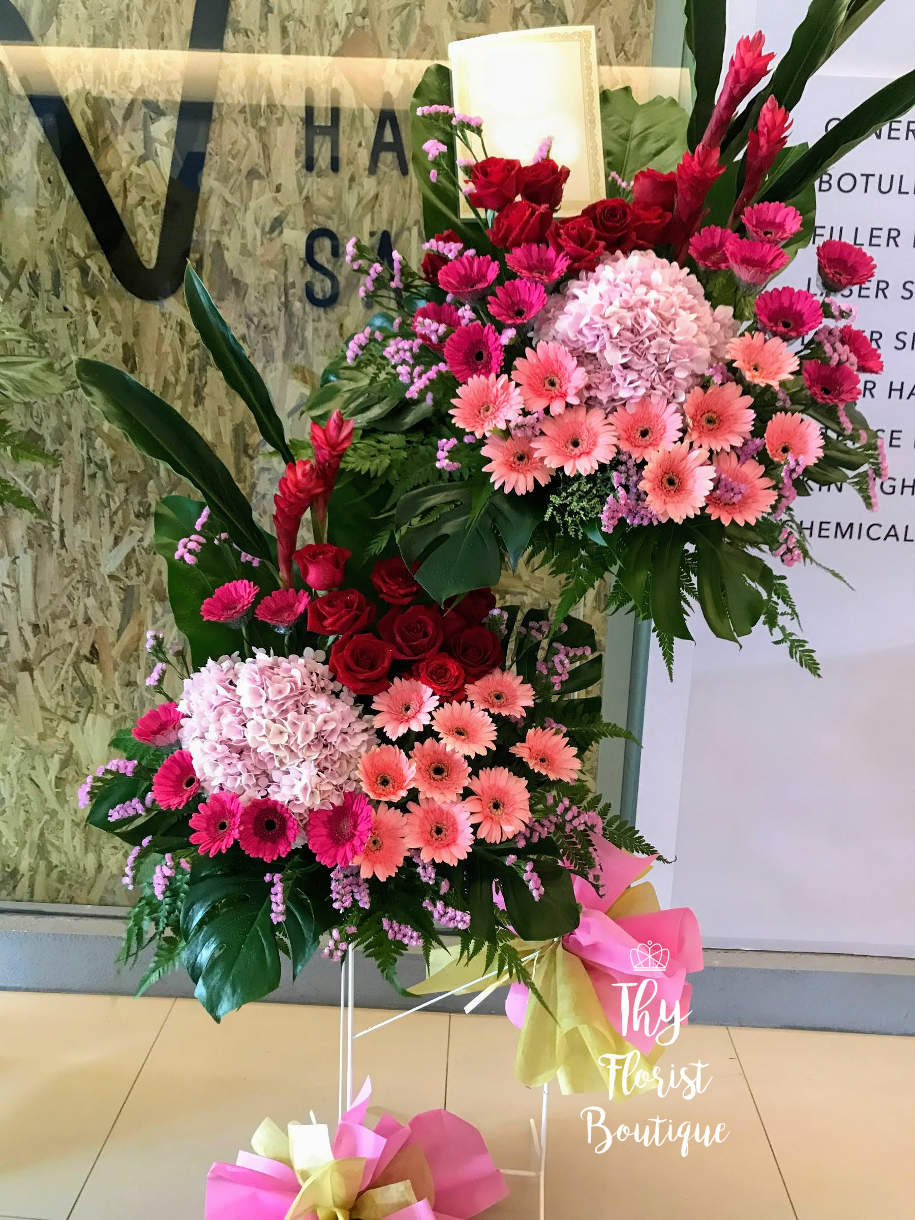 Opening Flower stand 3