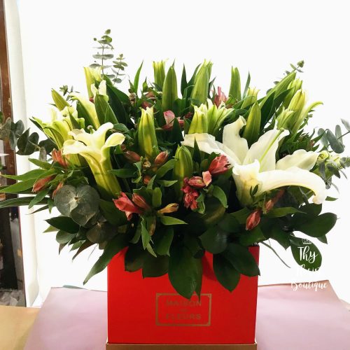 Box Bouquet ‘Sienna’