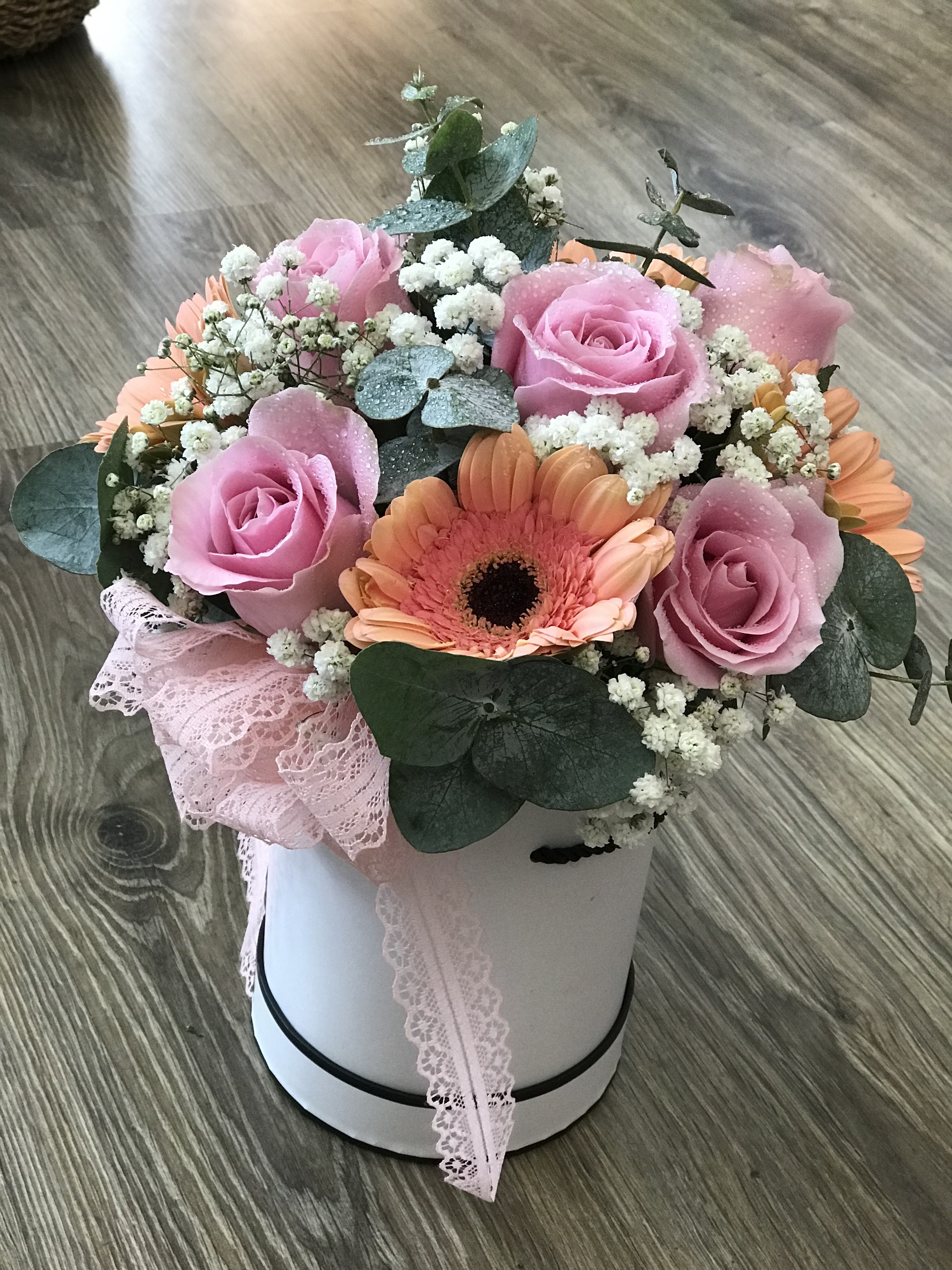 Box bouquet ‘Ivy’