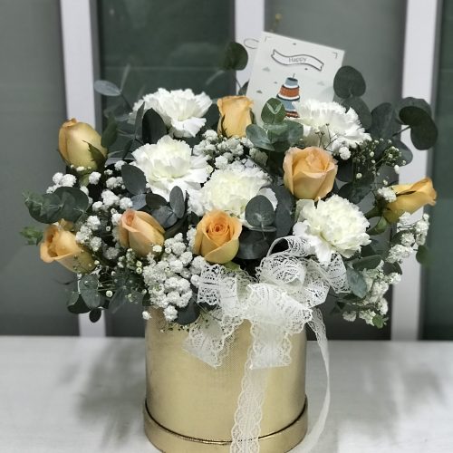 Box bouquet ‘Sandra’