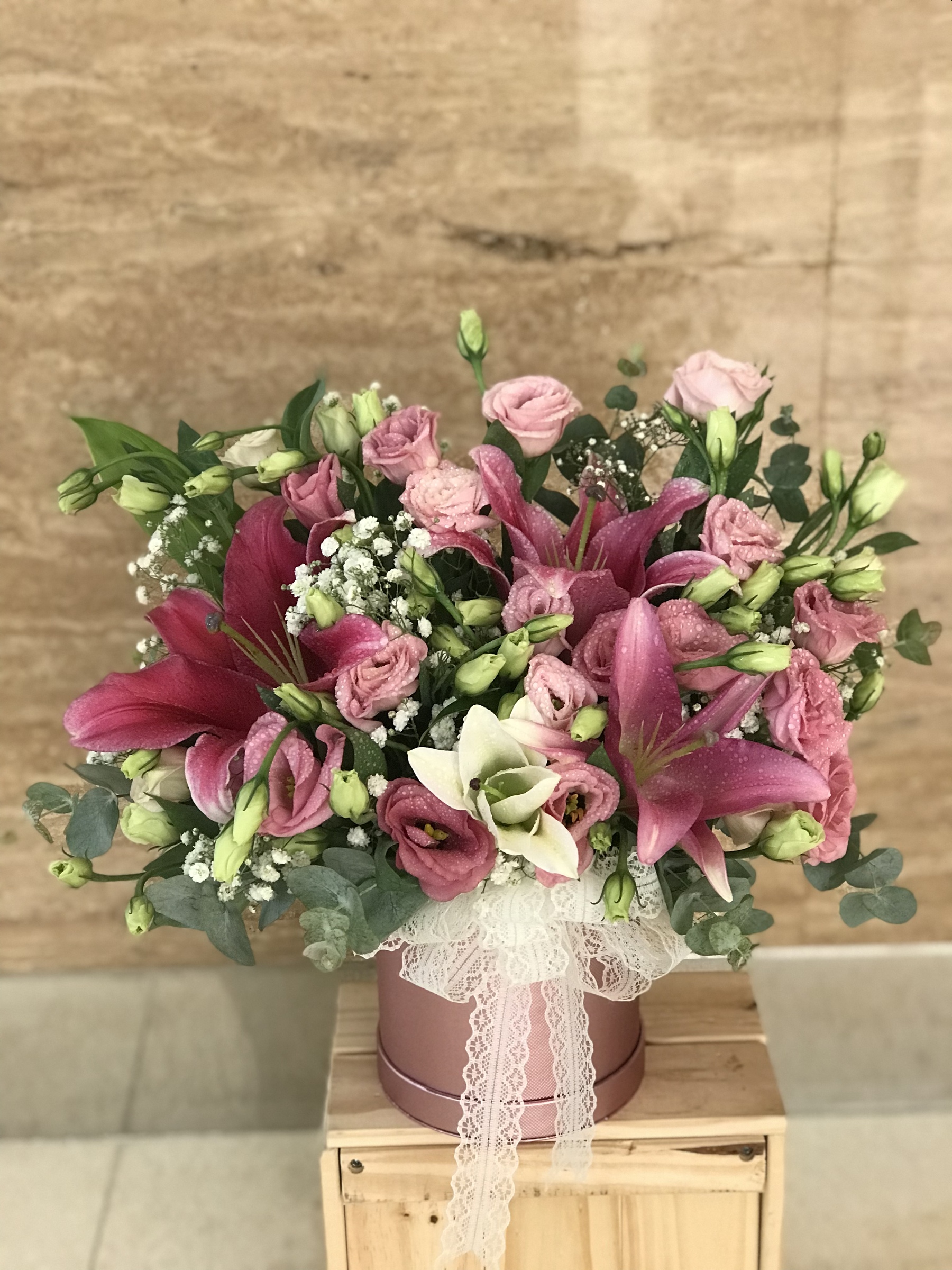 Box Bouquet ‘Andrea’