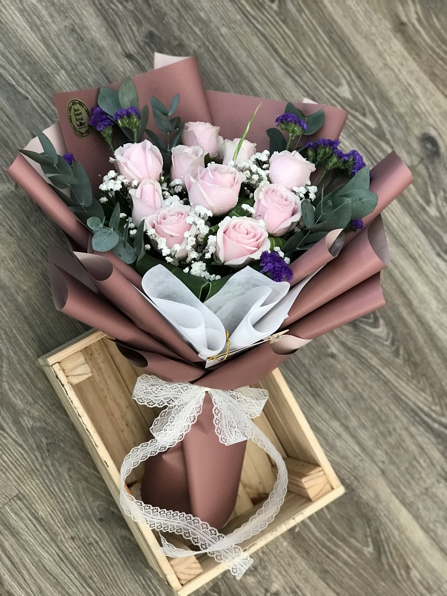 Hand Bouquet ‘Azura’