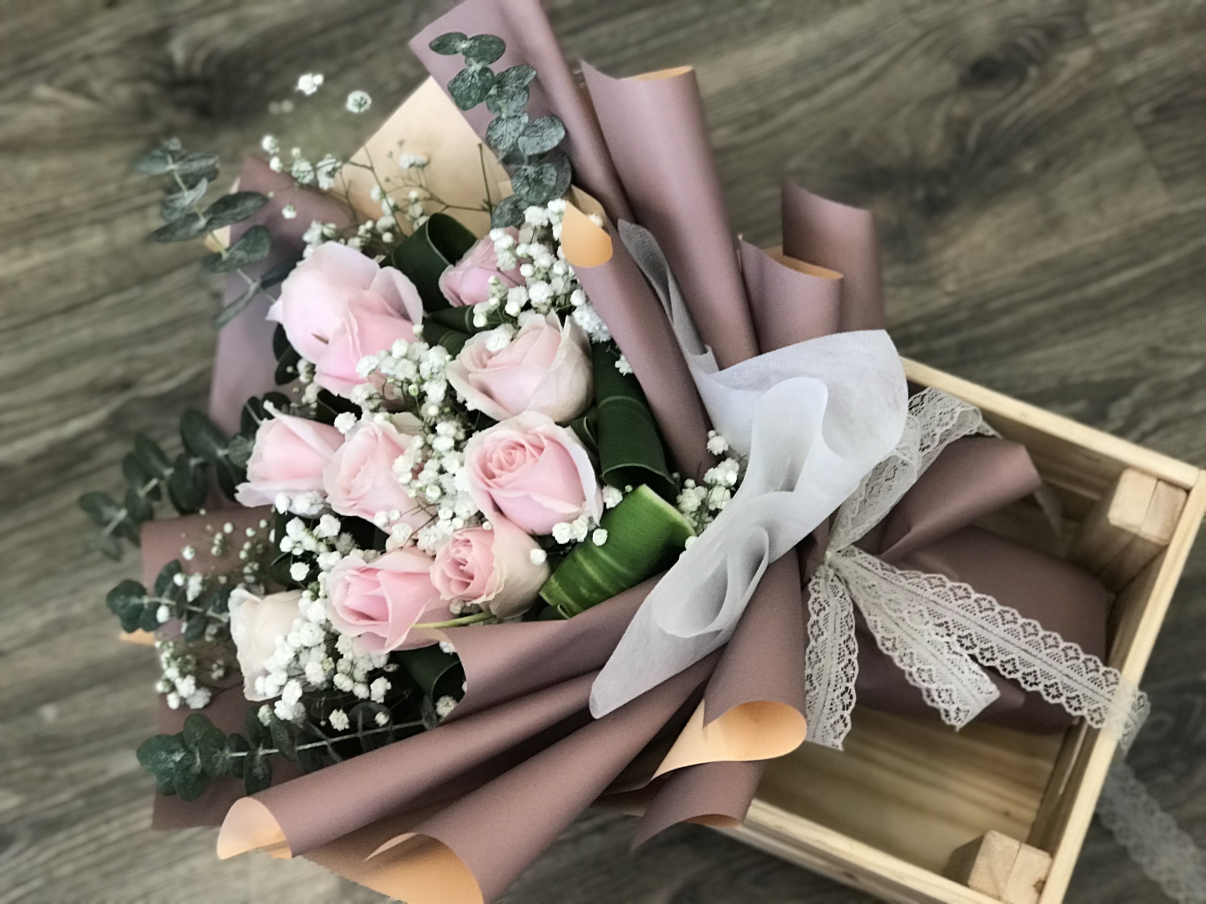 Hand Bouquet ‘Azura’ - Image 2