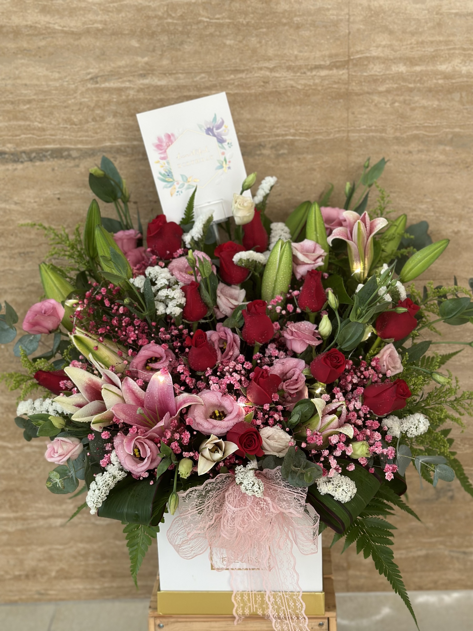 Box bouquet