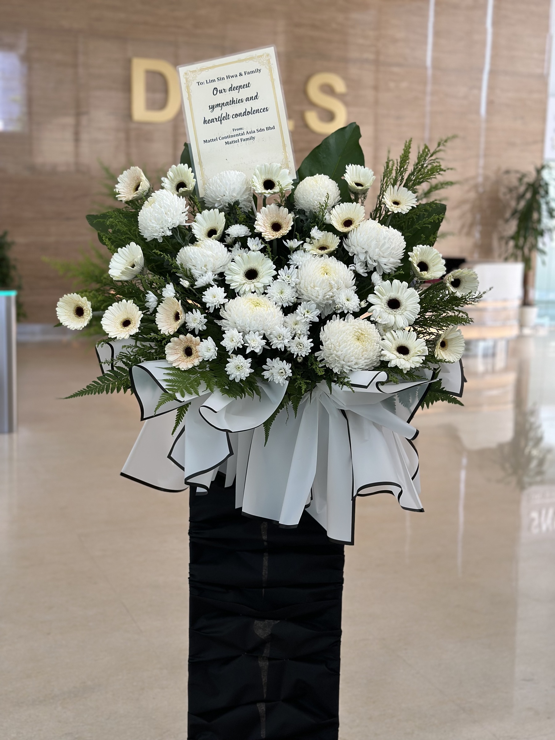 Condolences  stand ‘Paisley’ - Image 2